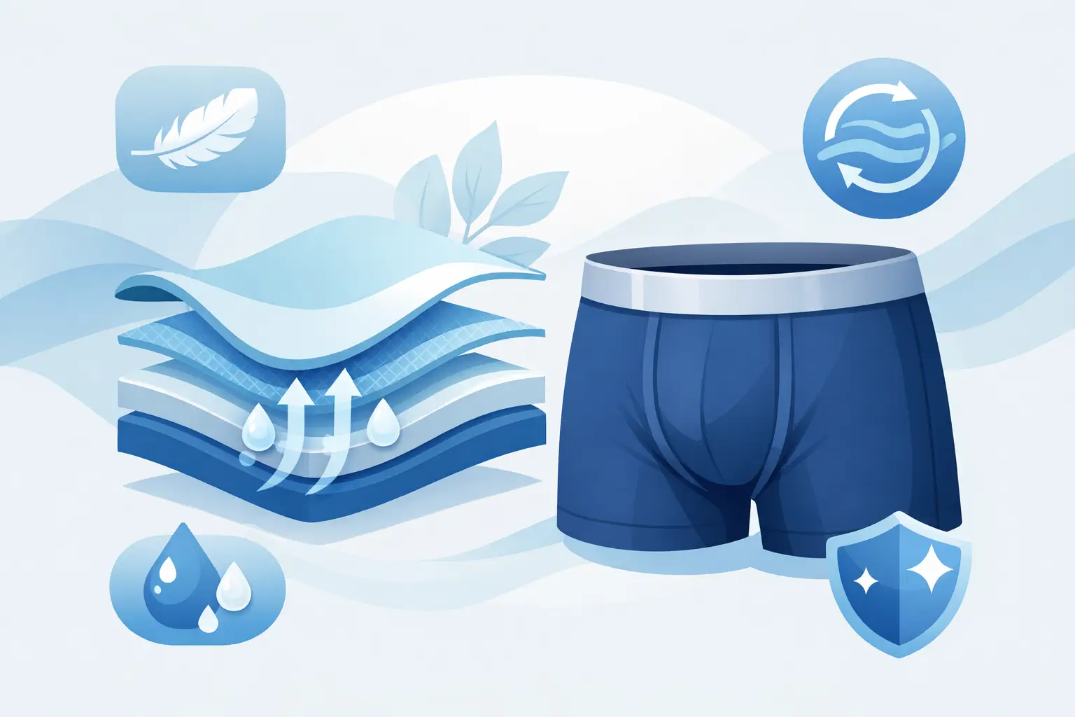 Soft Men’s Underwear Fabric That Performs