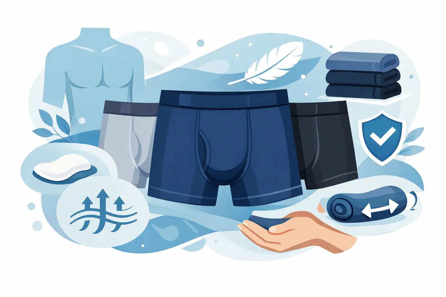Supportive Men's Boxer Briefs That Deliver